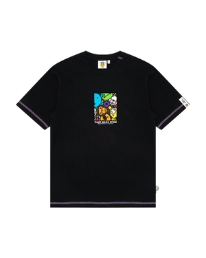 T Shirts Bape Baby Milo box logo print Noir Homme | IFU-25534677